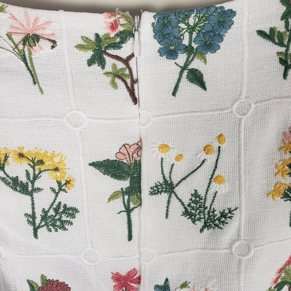 Retro Stage Retro Embroidered Midi Dress Size XL - Picture 6 of 11